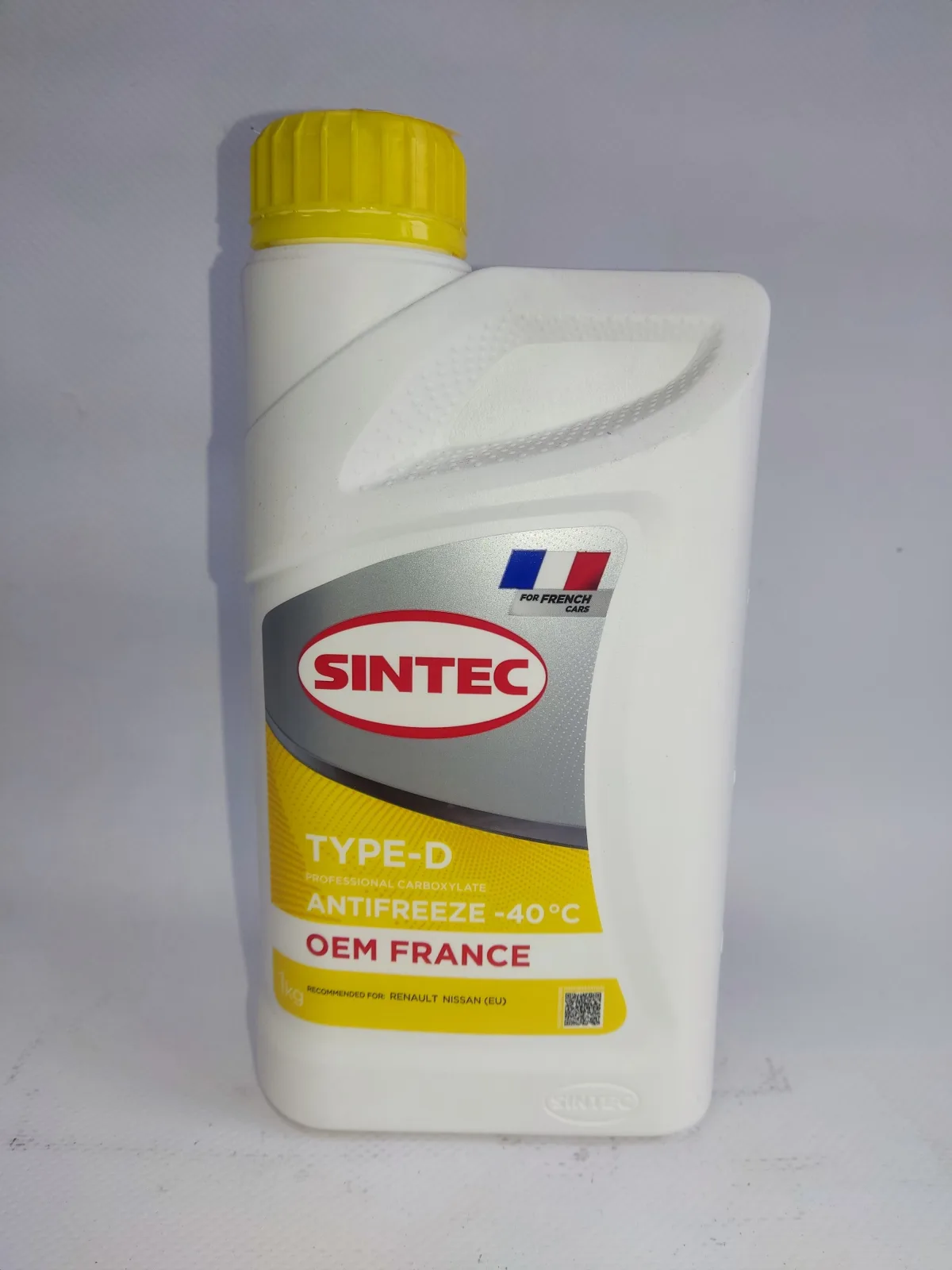 Антифриз желтый Sintec 1л