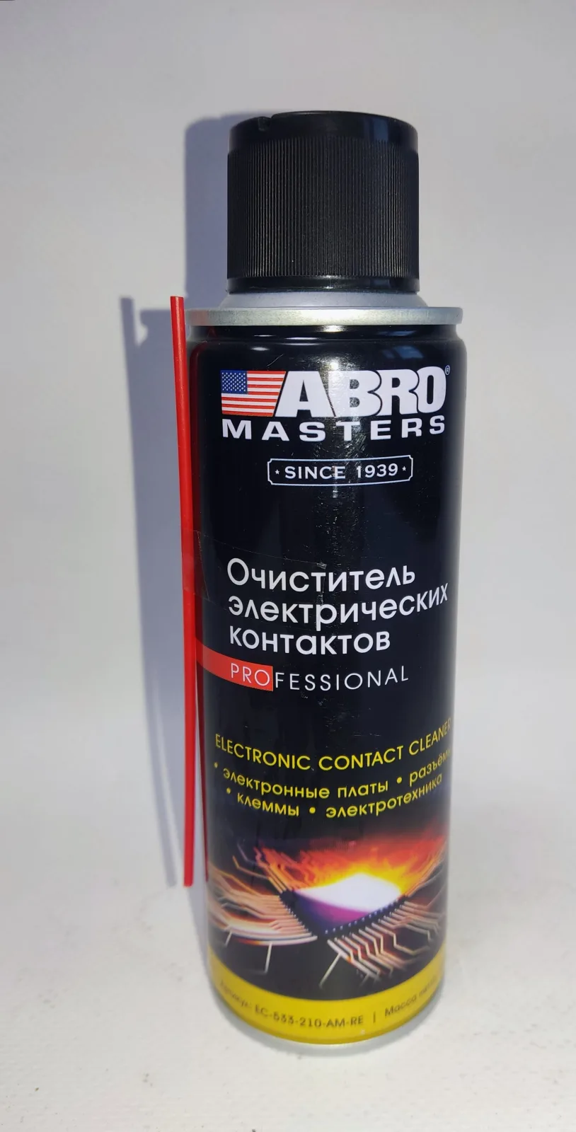 Очиститель контактов ABRO MASTER 210мл