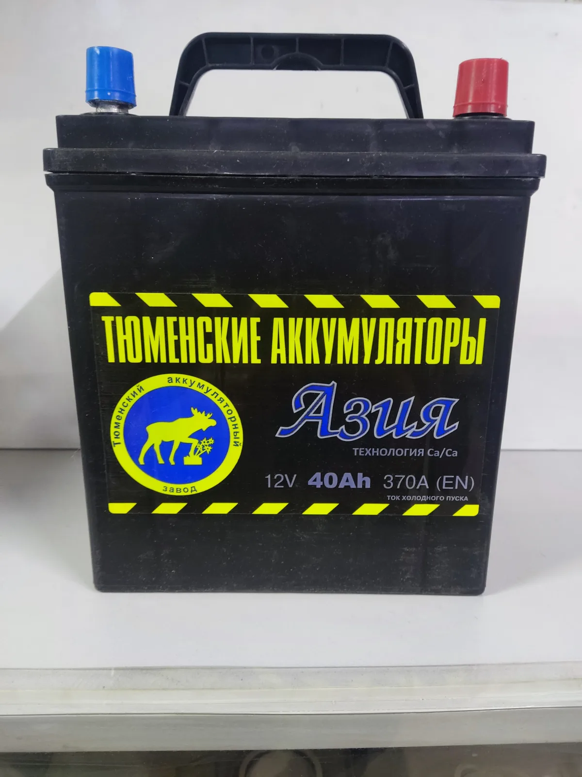 Аккумулятор Asia 40 А/ч 370A обратная полярность Тюмень Uni